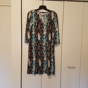 TIANA B. Animal print Dress